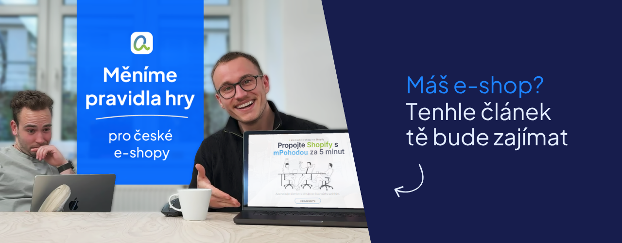 Shopify e-shop si díky Aleně napíchneš na mPohodu raz dva.
