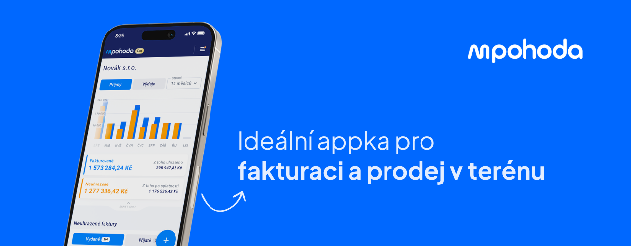V mPohodě vystavíš fakturu i v terénu.