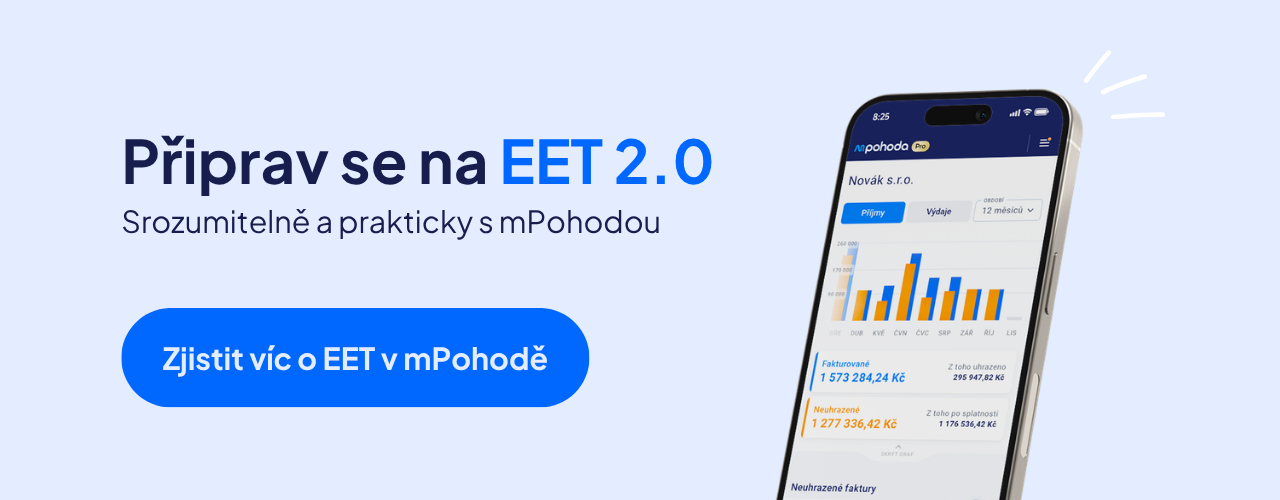 mPohoda bude na elektronickou evidenci tržeb připravena
