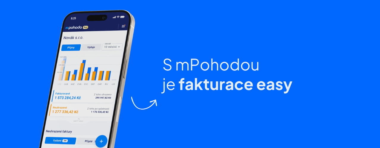 S fakturační appkou mPohoda máš přehledně uložené v adresáři