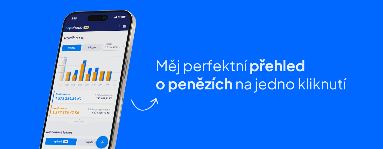 S mPohodou budeš mít perfektní přehled o svém podnikání.